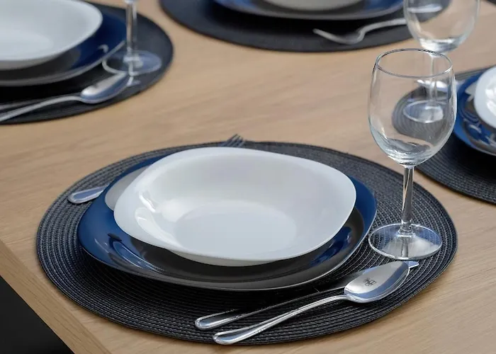 Apartmán Klimasa White&blue With Balcony In By Renters