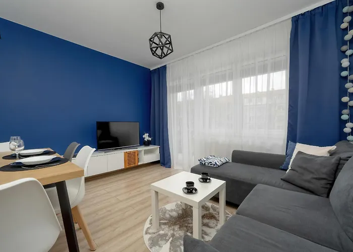 Klimasa White&blue With Balcony In By Renters Apartmán *