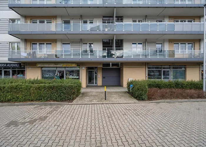 Klimasa White&blue With Balcony In By Renters Apartmán Vratislav