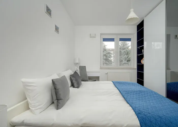 Apartmán Klimasa White&blue With Balcony In By Renters *